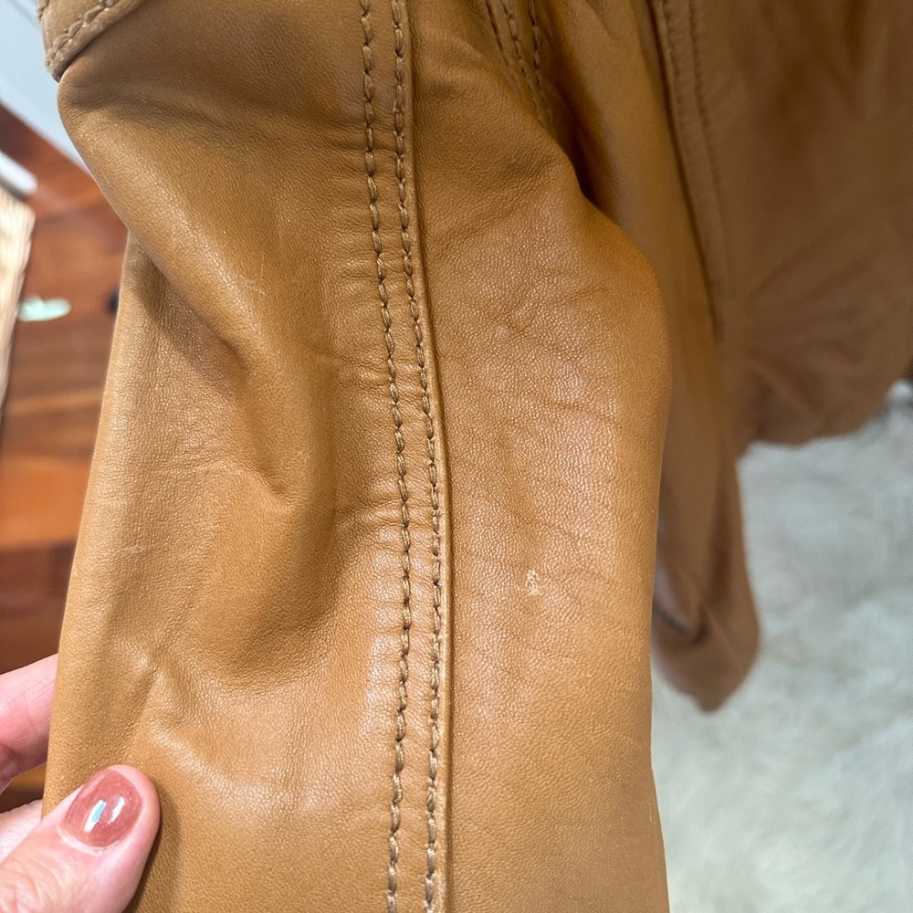 Vintage Women’s leather jacket size X-small Michael Kors - Picture 7 of 11